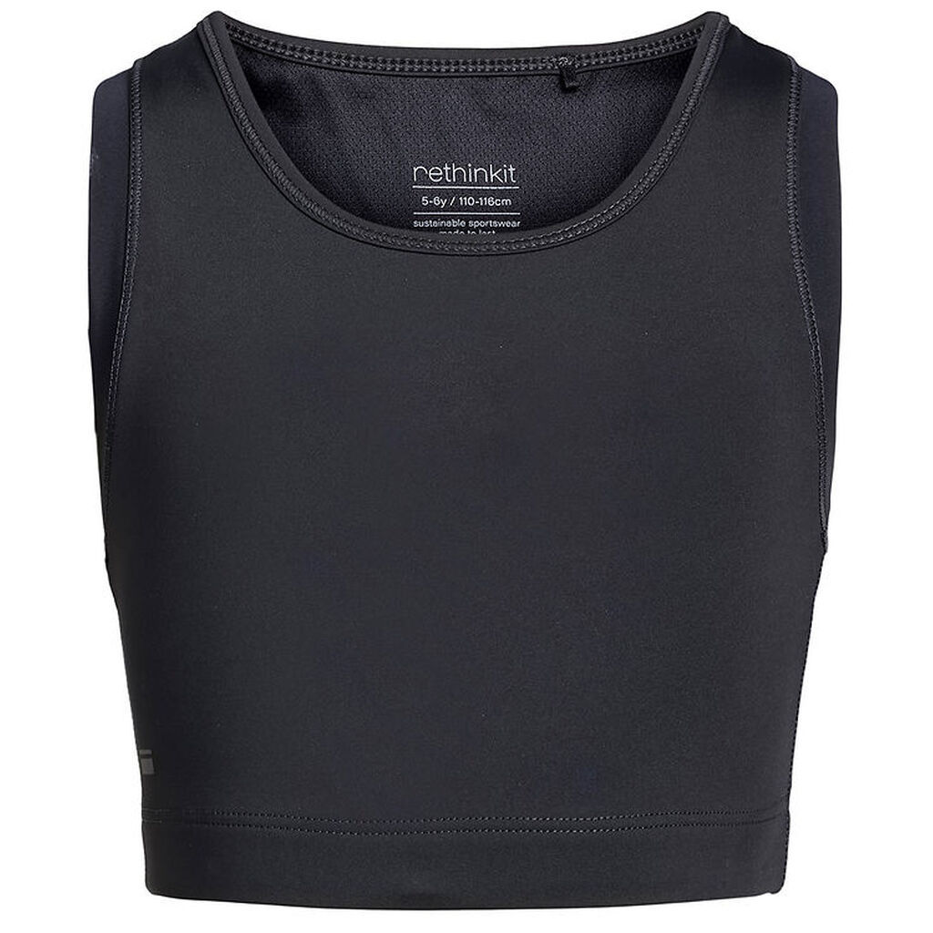 Rethinkit Sportstop - Cropped - Thea - Sort