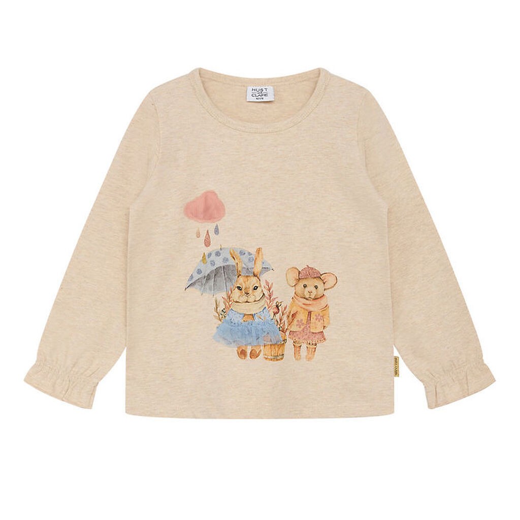 Hust and Claire Bluse - Ammy - Wheat Melange