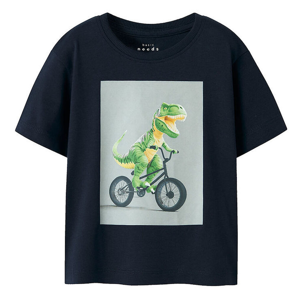 Name It T-shirt - NmmVoto - Navy Blazer/Dino Bike