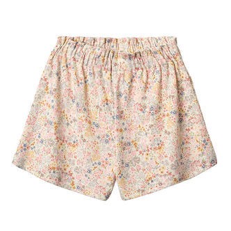Wheat Shorts - Sandy - Bright Flowers