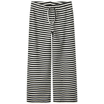 Name It Bukser - Rib - Noos - NkfSuraja - Sort m. Hvide Striber