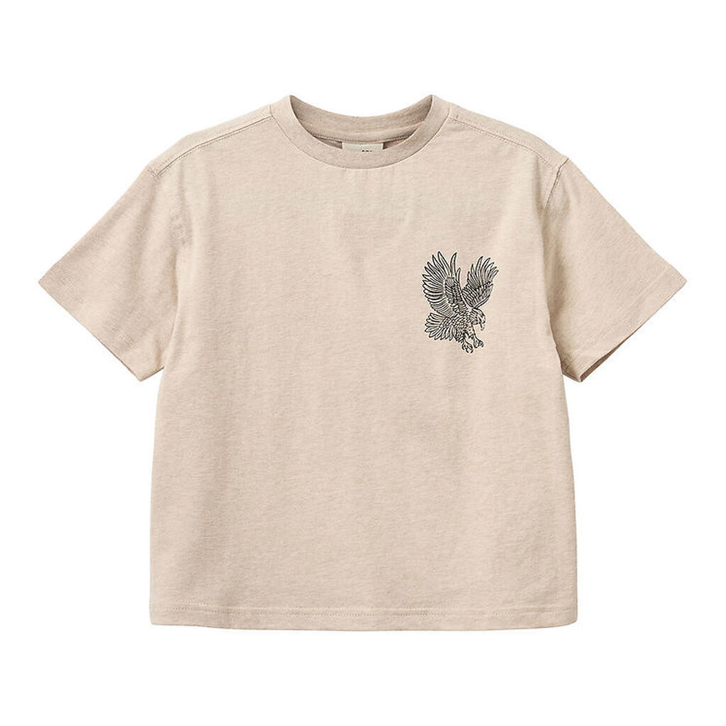 Sofie Schnoor T-shirt - Barrysk - Beige Melange