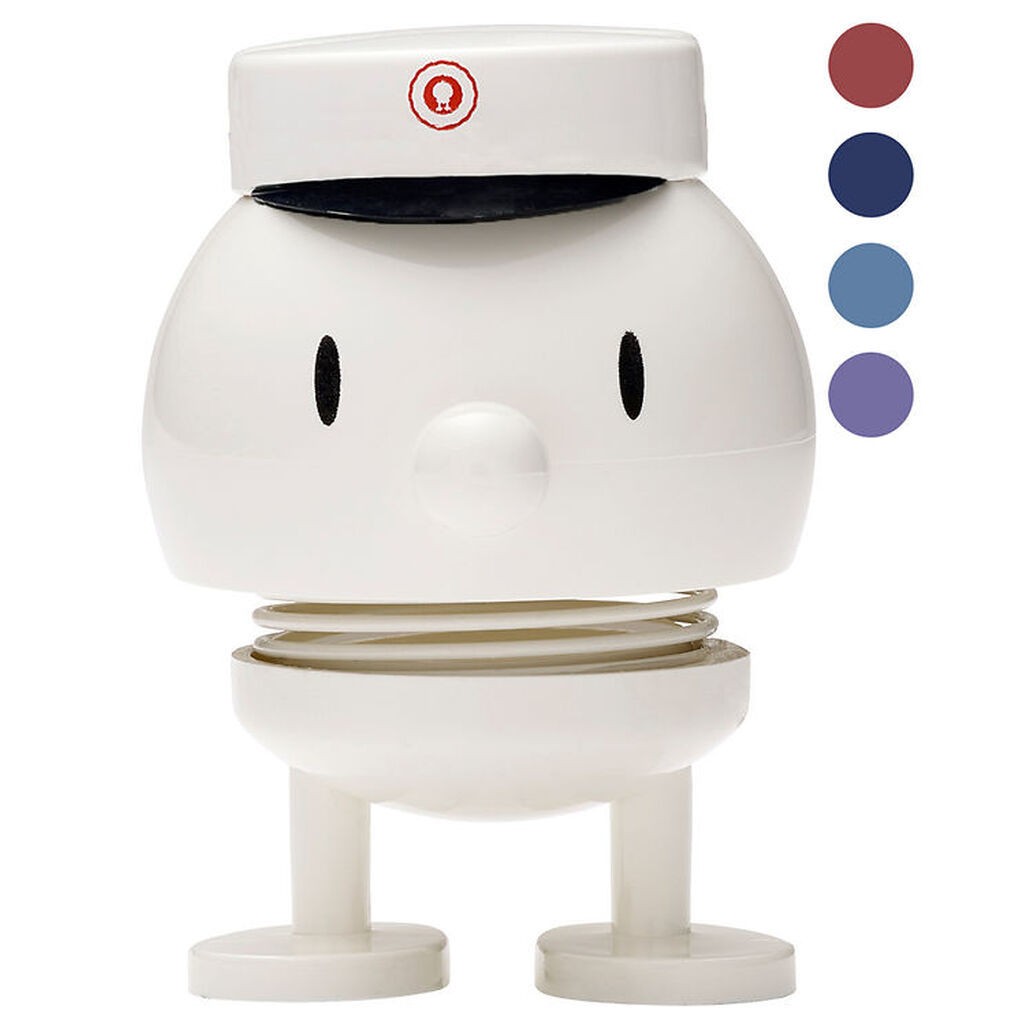 Hoptimist Student Bumble - Small - 7,5 cm - Hvid