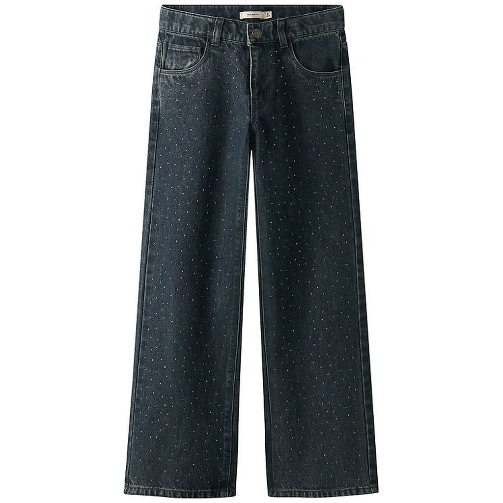 Name It Jeans - NkfRose - Dark Midnight Denim m. Rhinsten
