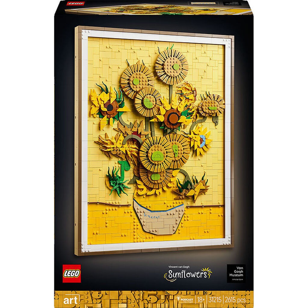LEGOÂ® Art - Vincent Van Gogh Solsikker 31215 - 2615 Dele