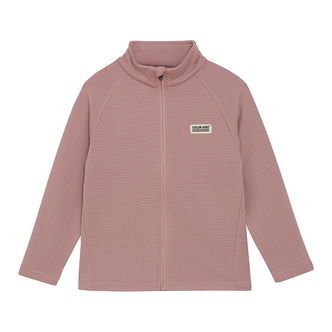 Color Kids Jakke m. Fleece - Stretch - Woodrose