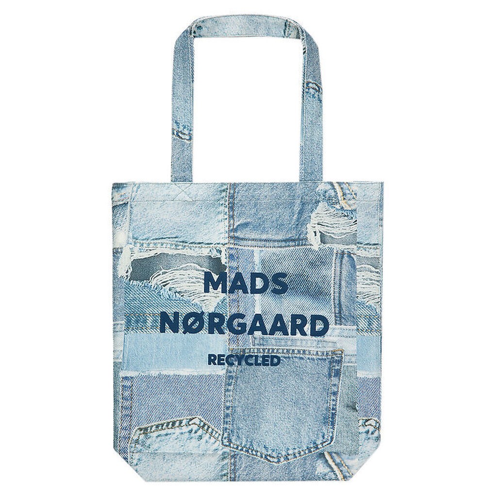 Mads Nørgaard Shopper - Recycled Boutique Athene - Denim AOP
