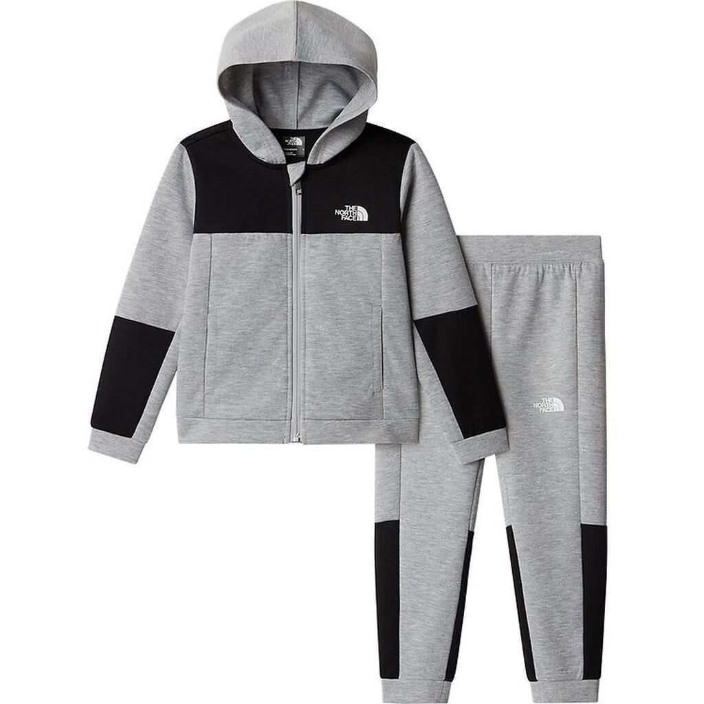 The North Face Sweatsæt - Cardigan/Bukser - Light Grey Heather