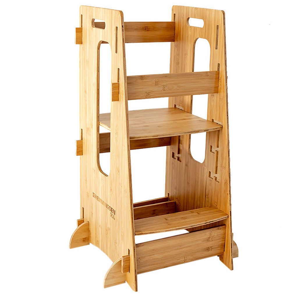 Hemmingsen Kids Læringstårn - Ninna - 54x48x91,5 cm - Natur