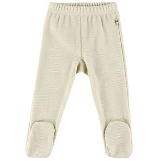 Joha Leggings m. Fødder - Lys Beige