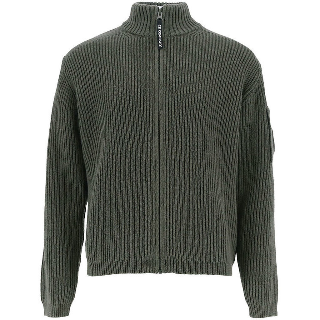 C.P. Company Cardigan - Strik - Grape Leaf Green