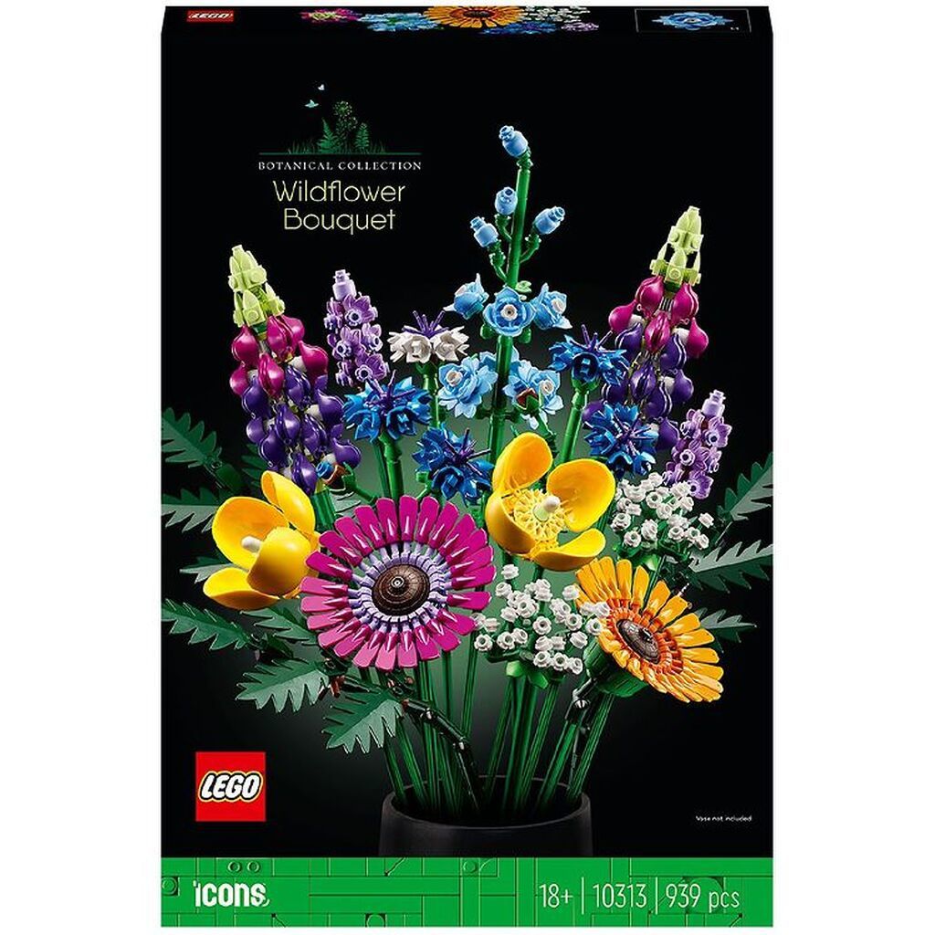 LEGOÂ® Icons - Buket af Vilde Blomster 10313 - 939 Dele