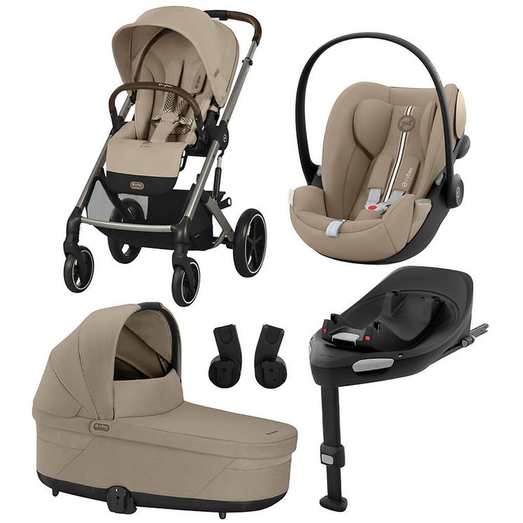 Cybex Bundle - Balios S Lux/Cloud G i-Size Plus - Almond Beige