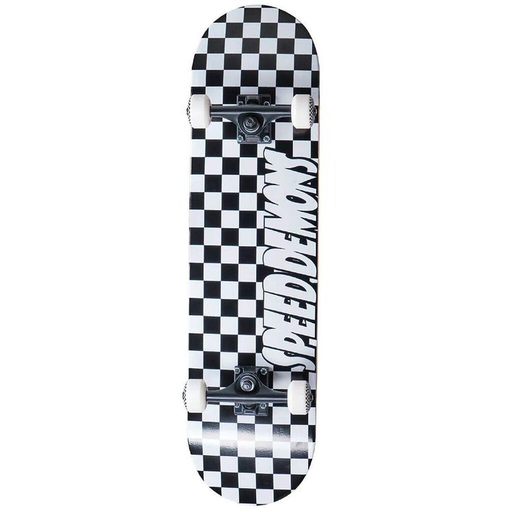 Speed Demons Skateboard - 8'' - Checkers Komplet - Checkers