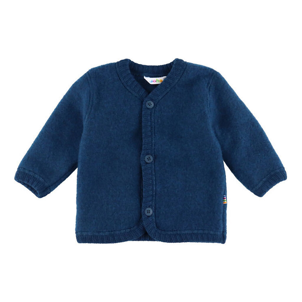 Joha Cardigan - Uld - Mørk Turkis
