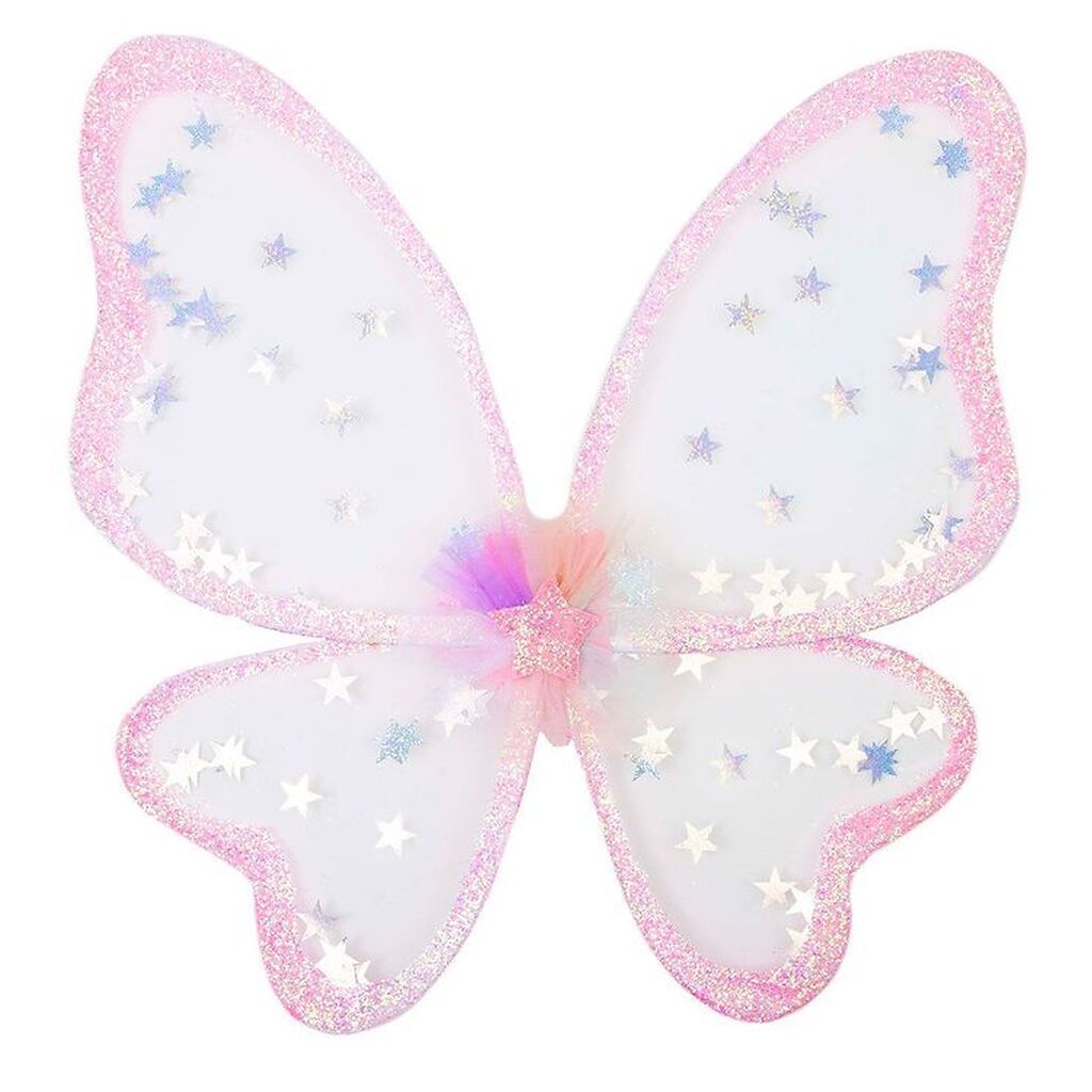 Great Pretenders Udklædning - Twinkling Star Wings - Glitter Pin