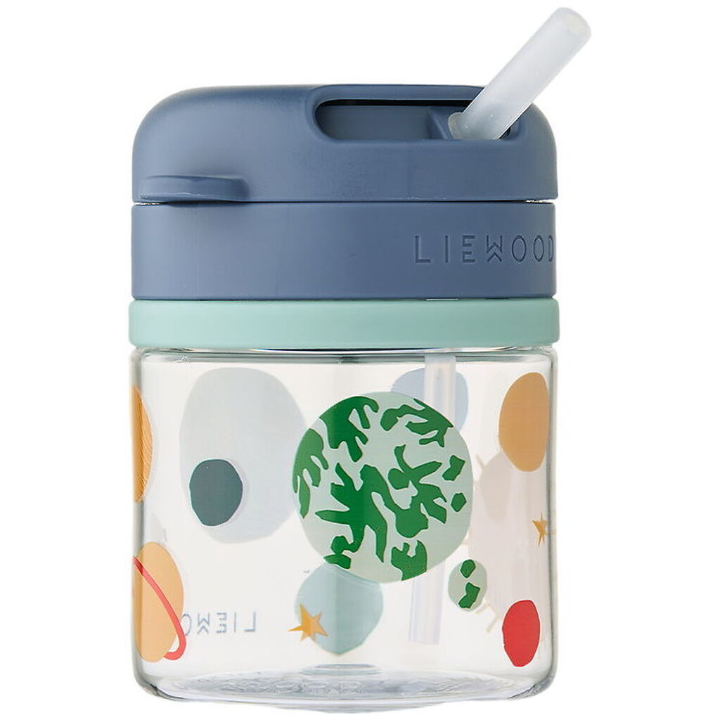 Liewood Kop m. Sugerør - Pavia - 280 ml - Universe/Classic