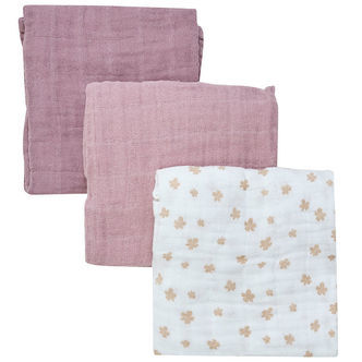 Pippi Stofbleer - 3-pak - 65x65 cm - Quail