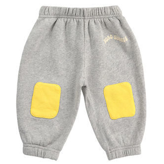Bobo Choses Sweatpants - Knee Patches - Heather Grey
