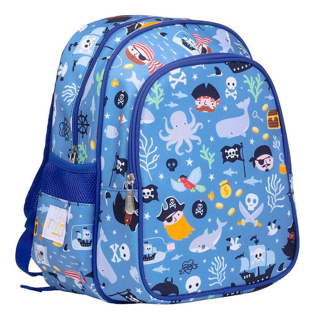A Little Lovely Company Børnehavetaske m. Termolomme - Pirates