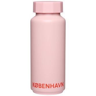 Design Letters Termoflaske - 500 ml - København - Creole Pink