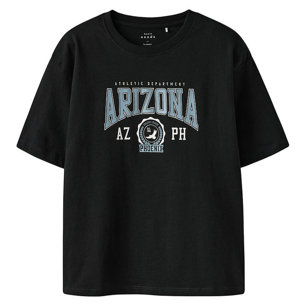 Name It T-shirt - NkmValix - Sort/Arizona
