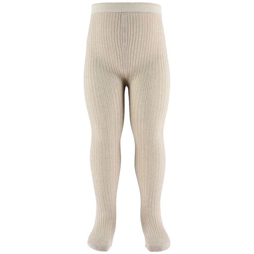 MP Strømpebukser - Bambus - Celosia - Ecru m. Glimmer