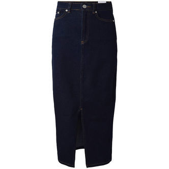 Hound Nederdel - Maxi Denim - Dark Blue Used