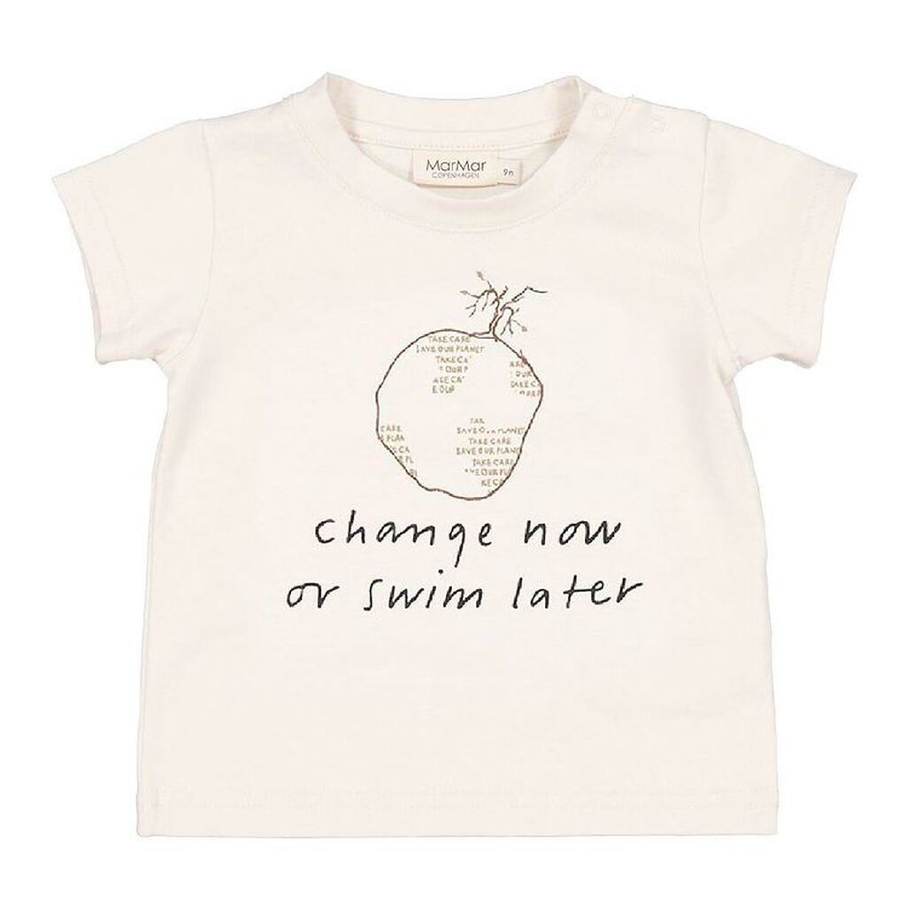 MarMar T-shirt - Charity - Off White m. Print