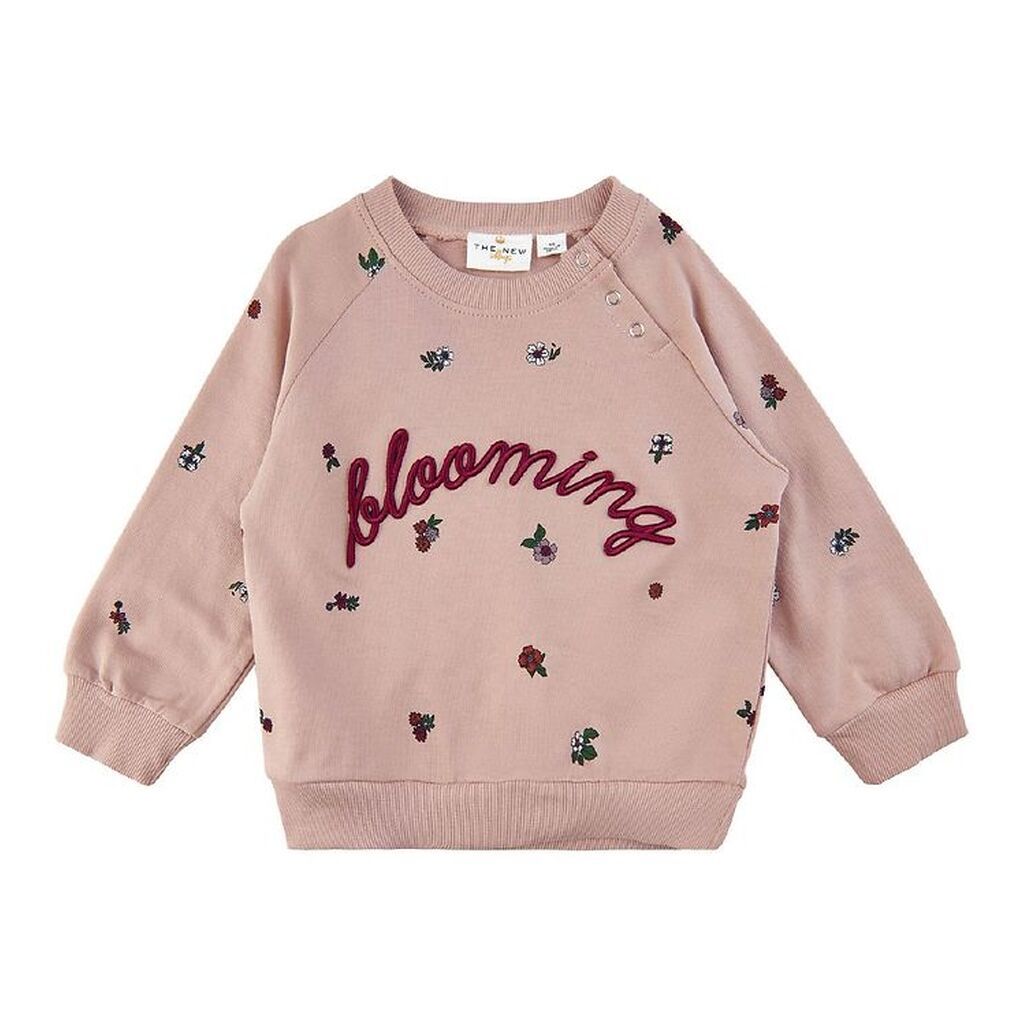 The New Sweatshirt - Dovie - Rose Dust Flower