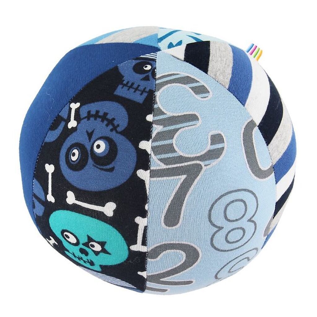 Joha Stofbold - Assorteret - Bomuld - Blå/Grå