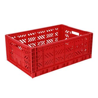 Aykasa Foldekasse - 60x40x22 cm - Maxi - Rød