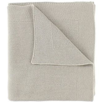 Oopsy Bomuldstæppe - 75x75 - Lysegrå