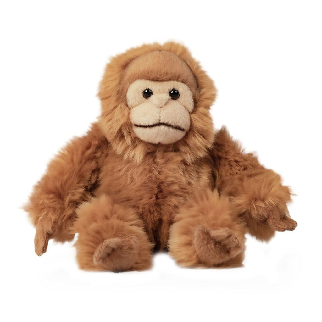 Living Nature Bamse - 16x13 cm - Baby Orangutang - Brun