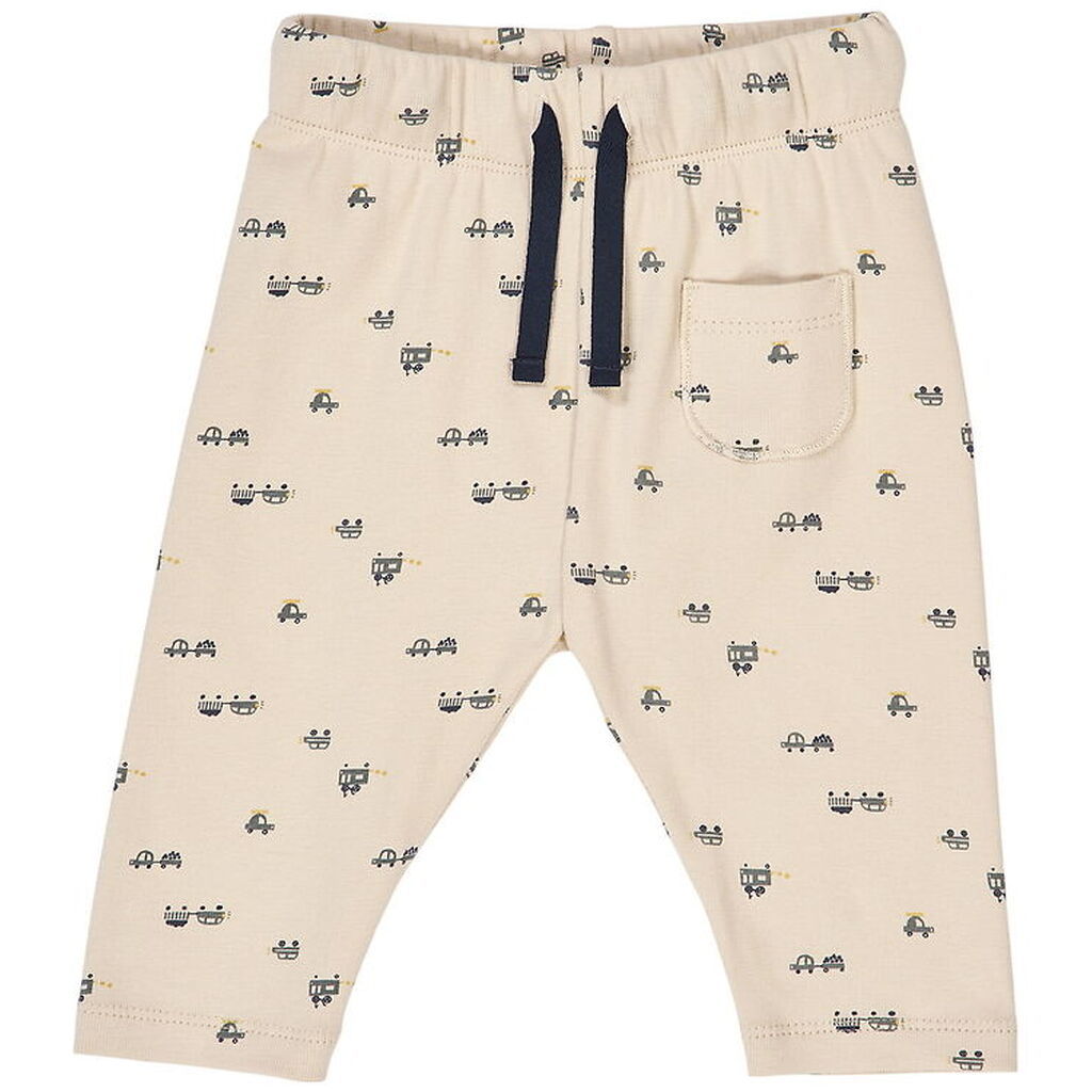 Müsli Bukser - Rib - Auto - Baby - Oak/Moss/Stormy Blue
