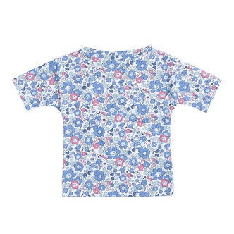 Petit Crabe Badebluse - Luna - UV50+ - Betsy m. Blomster