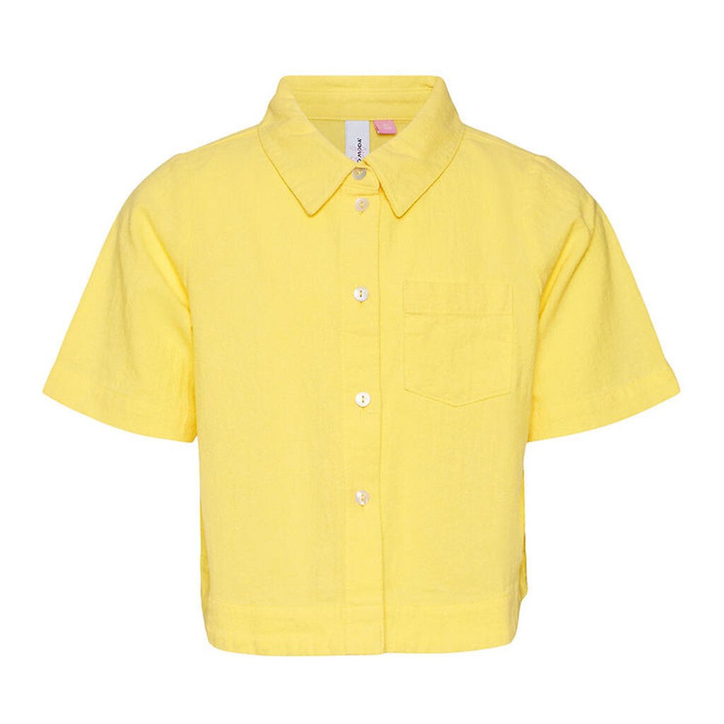 Vero Moda Girl Skjorte - VmHart - Lemon Zest