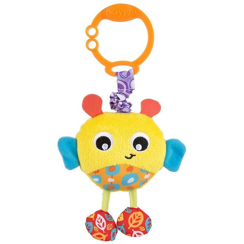 Playgro Barnevognsophæng - 16 cm - Wiggling Bertie Bee