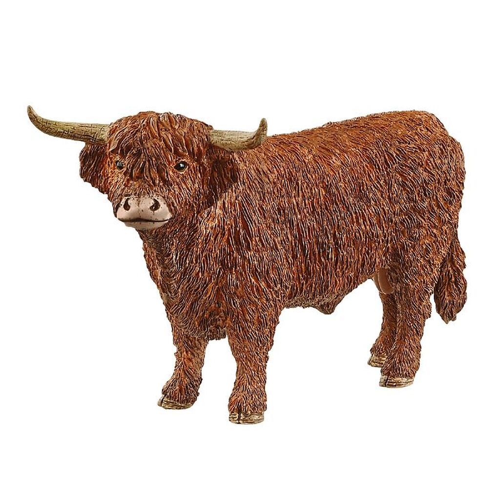 Schleich Dyr - 7,7 x 13,6 cm - Highland Tyr 13919