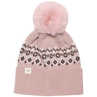 MP Hue - Uld - Torshavn - French Rose m. Mønster