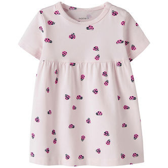 Name It Kjole - NbfVandora - Cradle Pink/Ladybug