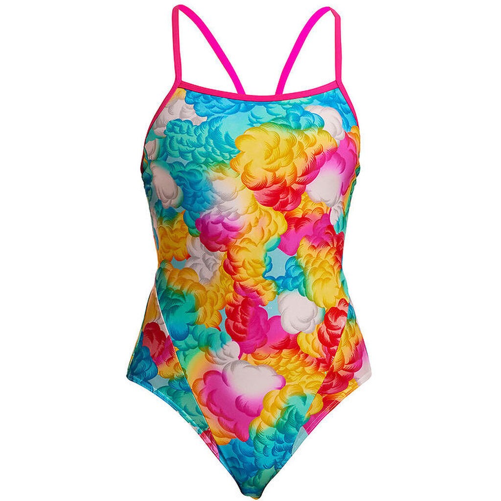 Funkita Badedragt - Single Strap - UV50+ - Cloudy Colours