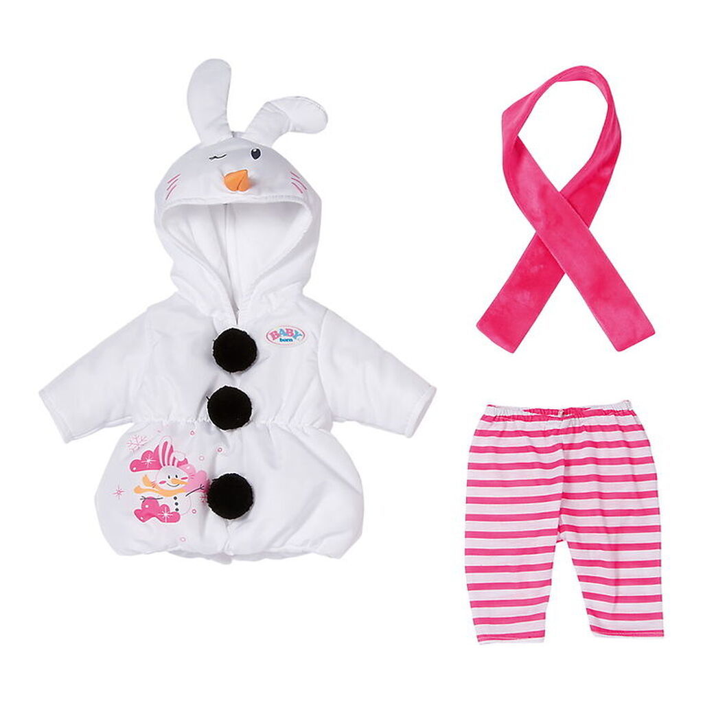 BABY Born Dukketøj - Snemandsdragt m. Tørklæde - 43 cm