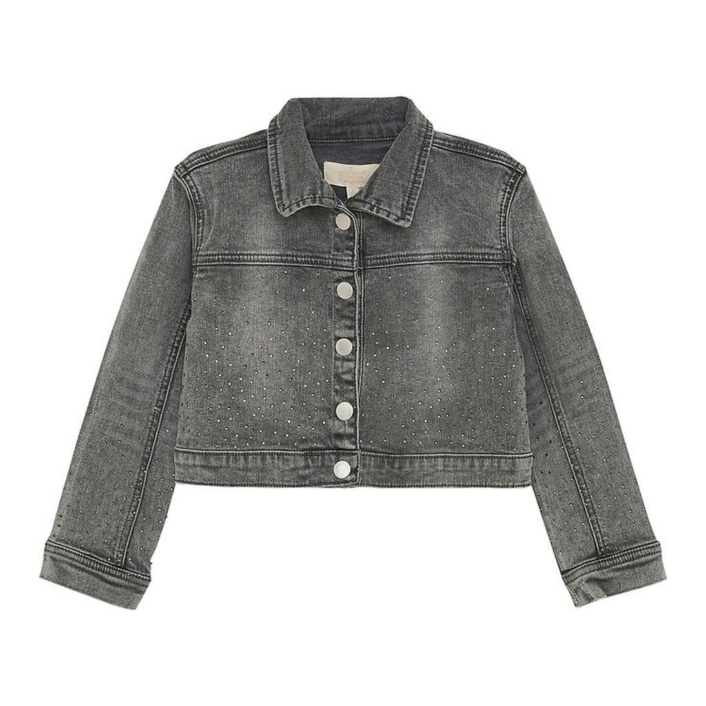 Creamie Denimjakke - Light Grey Denim