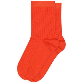 MP Strømper - Rib - Orange