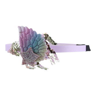 By Stær Hårbøjle - Enhjørning - Lilla