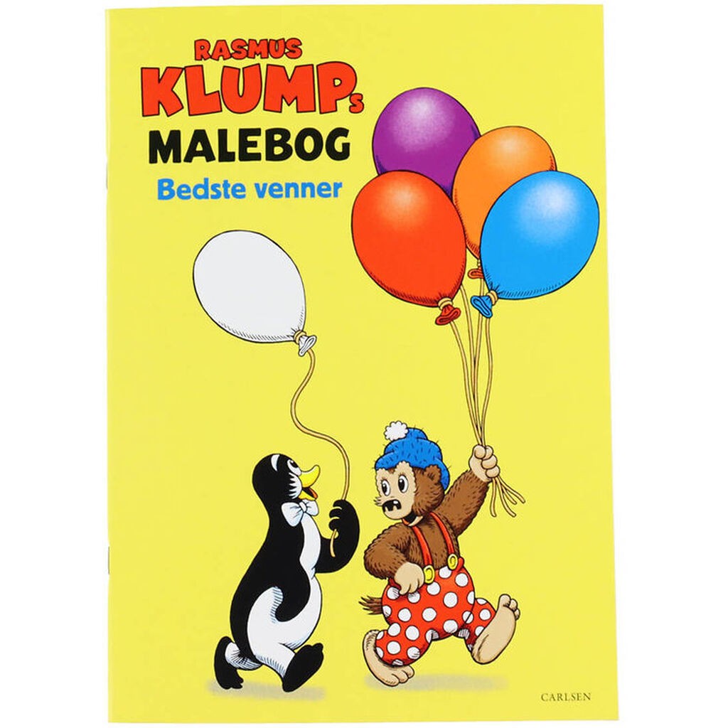 Forlaget Carlsen Malebog - Rasmus Klumps Bedste Venner