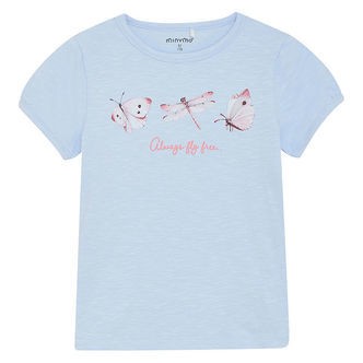 Minymo T-shirt - Skyway m. Print
