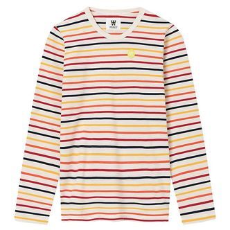 Wood Wood Bluse - Moa - Off White Stripes
