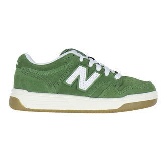 New Balance Sko - 480 - White/Dark Alpine Green
